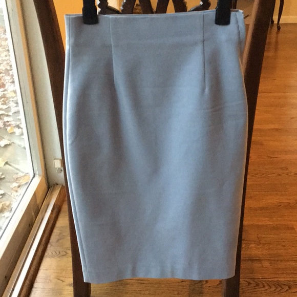 Zara Dresses & Skirts - ZARA Baby Blue Skirt